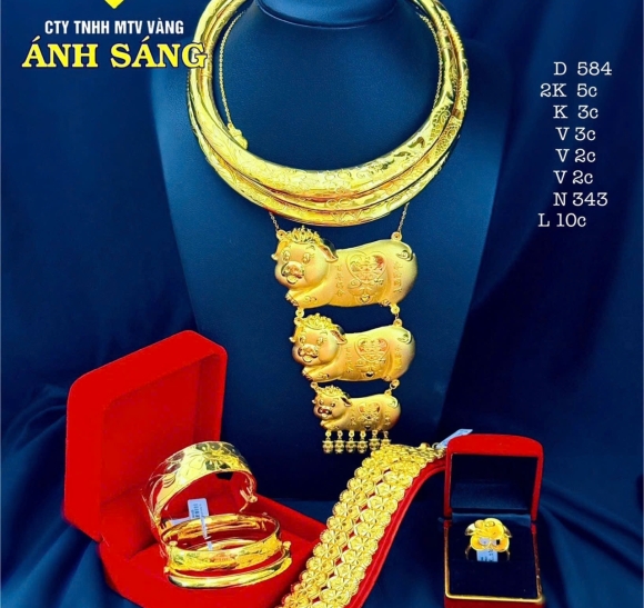 Bộ Trang Sức Cưới ASC111