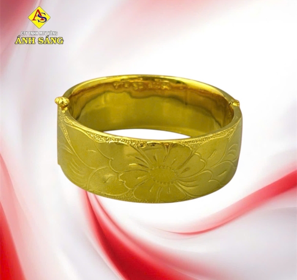Vòng Tay Bản Hoa Văn 3C0 V960 AS301