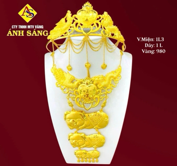 Bộ Trang Sức Cưới ASC122