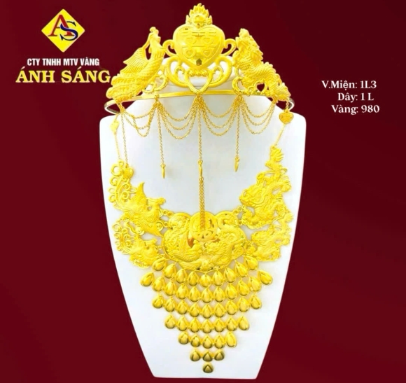 Bộ Trang Sức Cưới ASC123