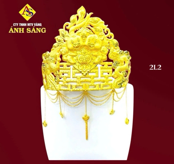 Vương Miệng Trang Sức Cưới ASC131