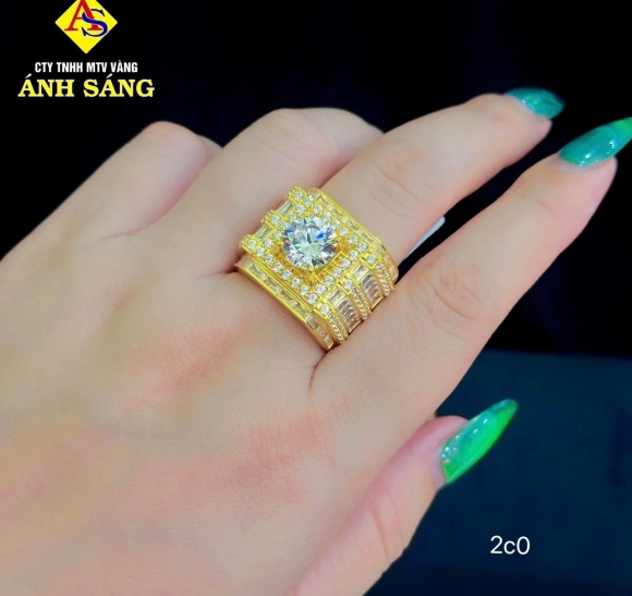 NHẪN XOÀN ĐÚC NAM ASJ200