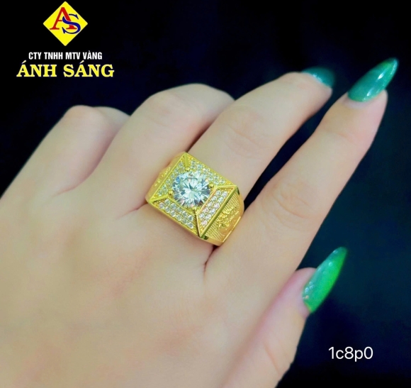 NHẪN XOÀN ĐÚC NAM ASJ180